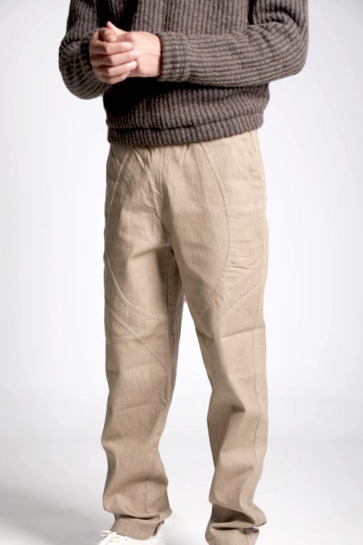 Beige Casual Pants - Image 2