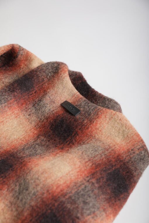 Jacquott Plaid Pattern Sweater - Image 5