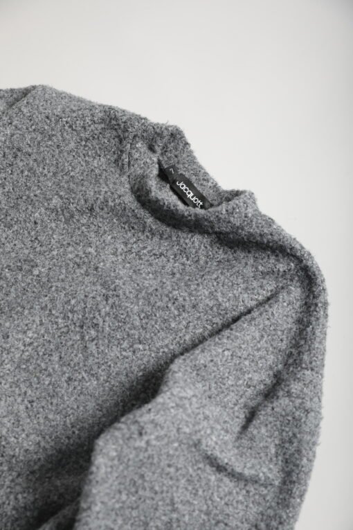 Grey Textured Sweater - Image 4